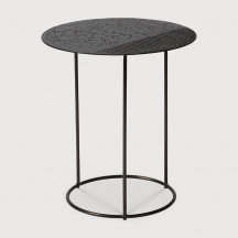 Table d'appoint Celeste - lava - whisky Ethnicraft