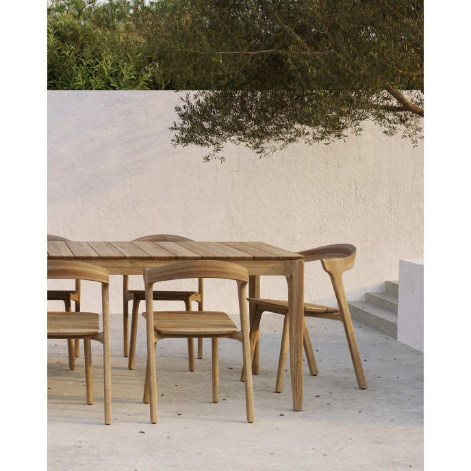 Table Bok outdoor en teck 200 x 100 Ethnicraft