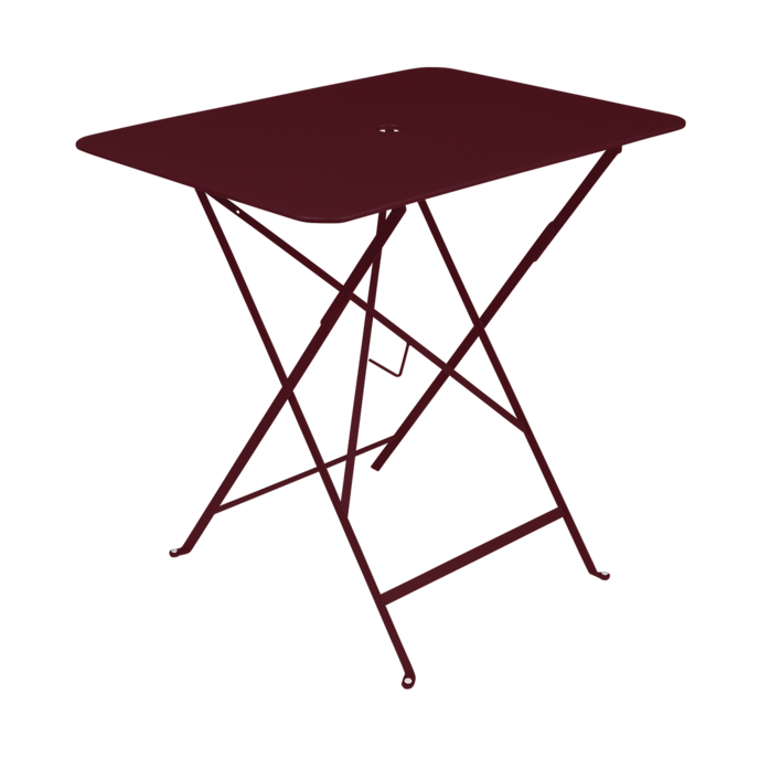 Table Pliante Bistro 77X57 Cerise Noire Fermob