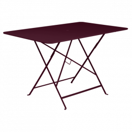 Table Pliante Bistro 117X77 Cerise Noire Fermob
