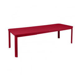 Table à Allonges Oleron 155/255x100 Cerise Noire Fermob