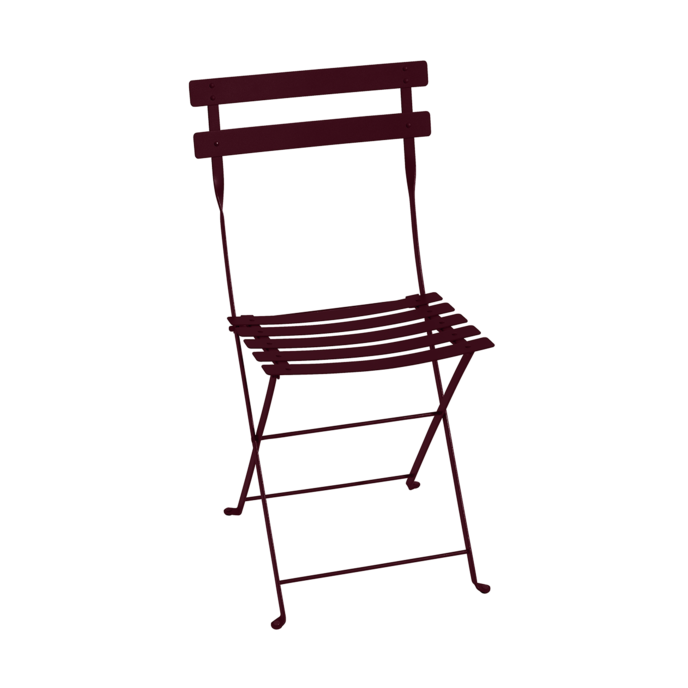 Chaise Métal Pliante Bistro Cerise Noire Fermob Chaise Métal Pliante Bistro Cerise Noire Fermob