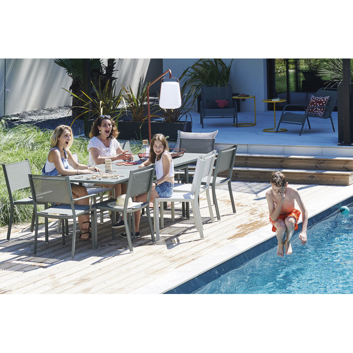 Chaise Costa Gris Argile Fermob
