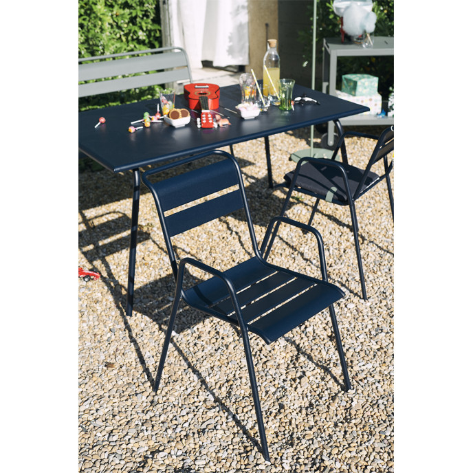 Fauteuil Bridge Monceau Bleu Acapulco Fermob