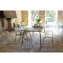 Fauteuil Bridge Monceau Citron Givre Fermob