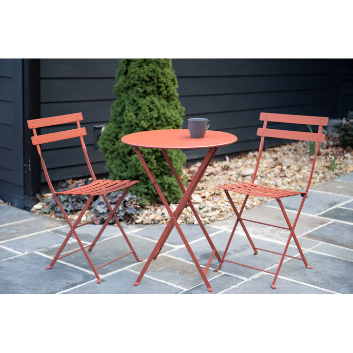 Table Pliante Bistro D60 Ocre Rouge Fermob