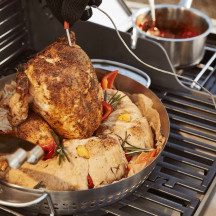 Support de cuisson pour poulet pour Gourmet BBQ System Weber
