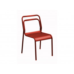 Chaise Eos Rouge Proloisirs