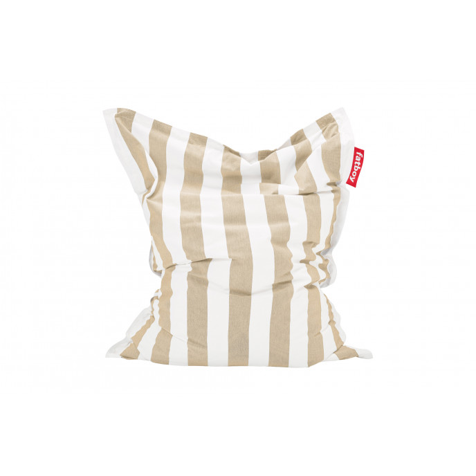 Pouf Original Outdoor - Stripe sandy beige Fatboy®