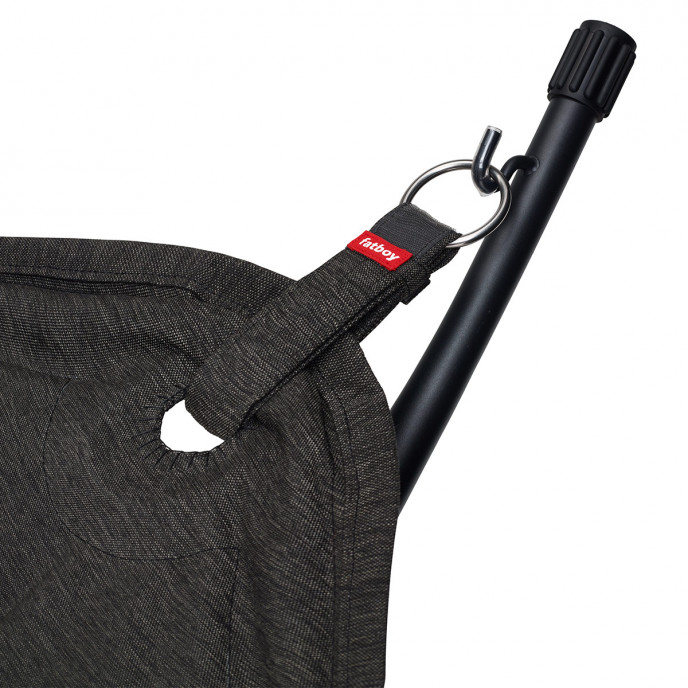 Hamac Headdemock Superb avec base noire - Thunder grey Fatboy®