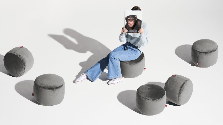 Le pouf Point Velvet de Fatboy